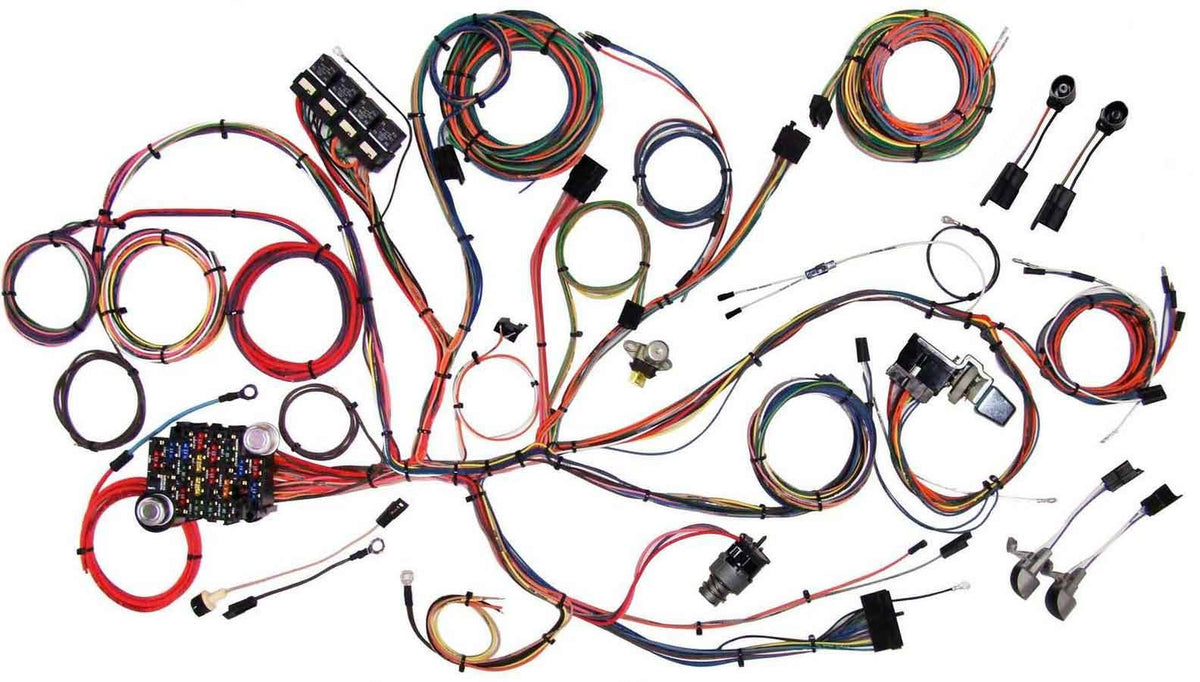 64-66 Mustang Wiring Harness System - 510125