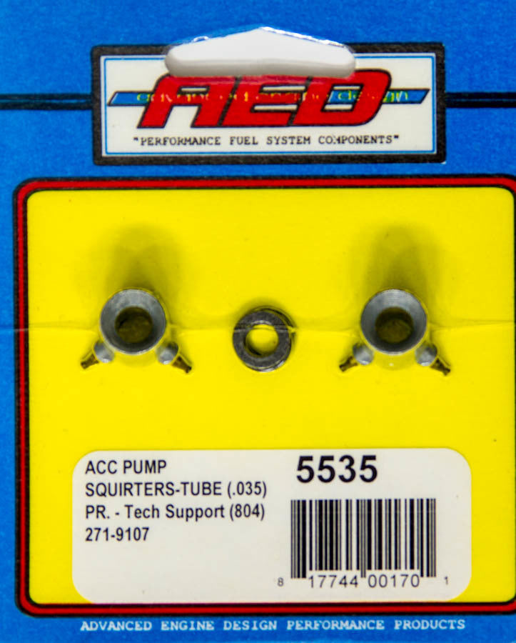 .035in Accelerator Pump Squirters - Tube Type - 5535