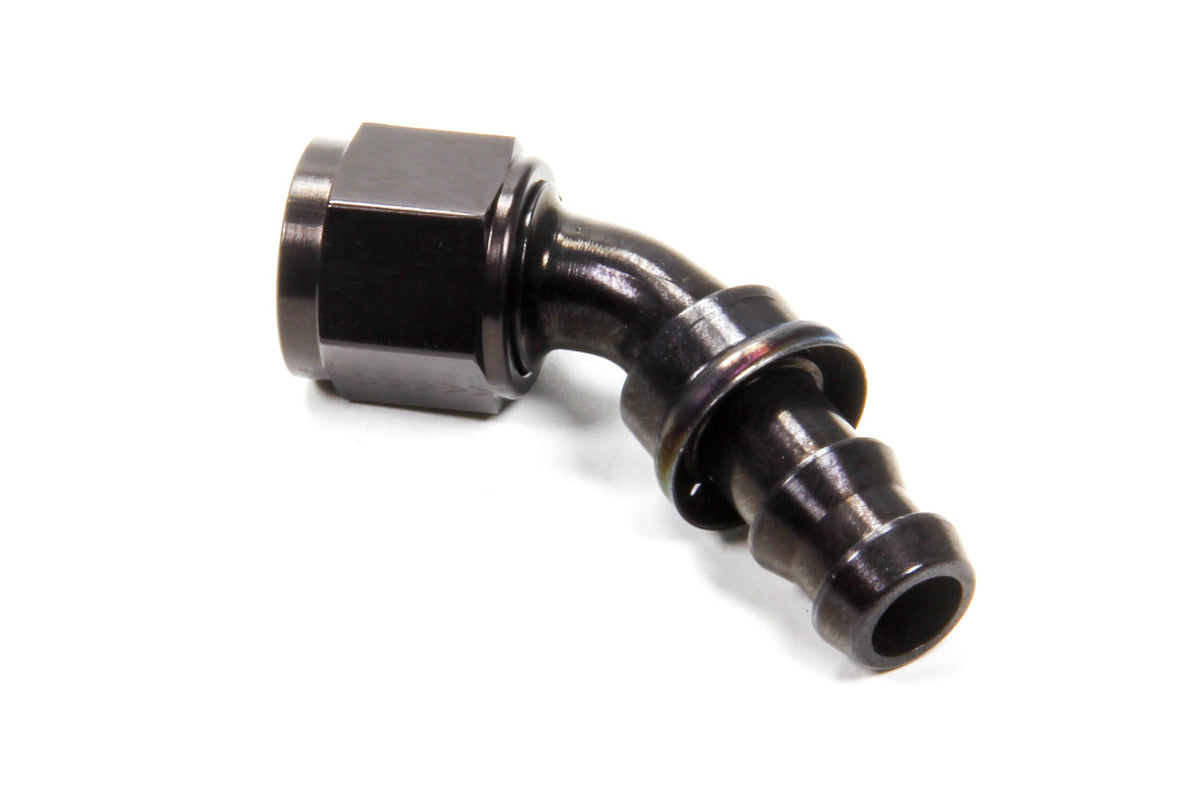 #8 45 Degree Socketless Black - FBL1523