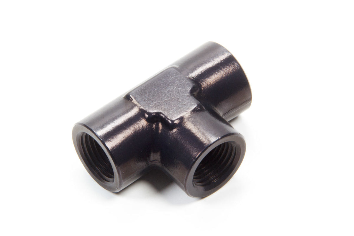 Alum Female Pipe Tee 3/8in Black - FCM5152