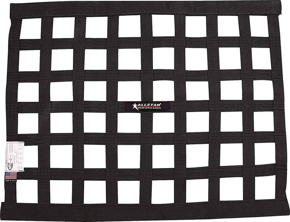 Window Net Border Style 18 x 24 SFI Black - ALL10285
