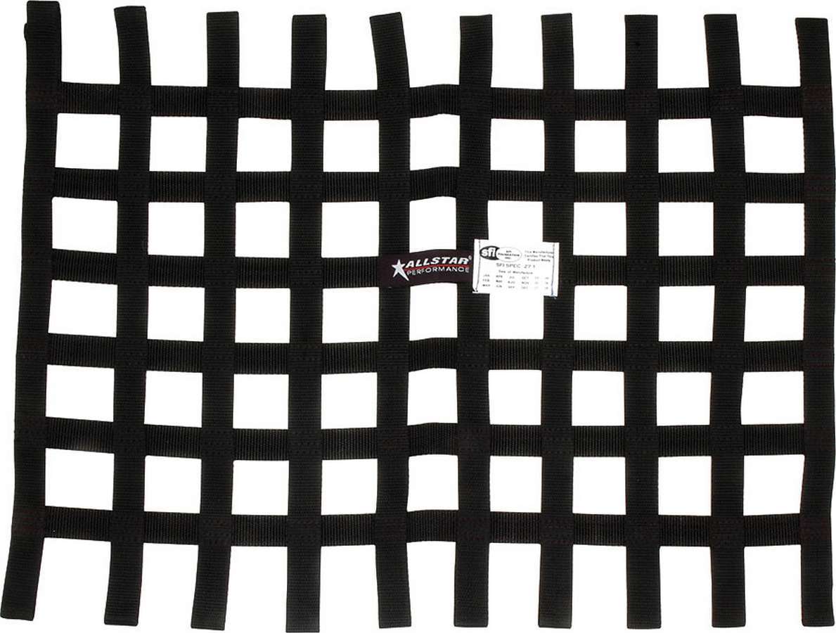 Window Net Loop Style 18 x 24 SFI Black - ALL10295