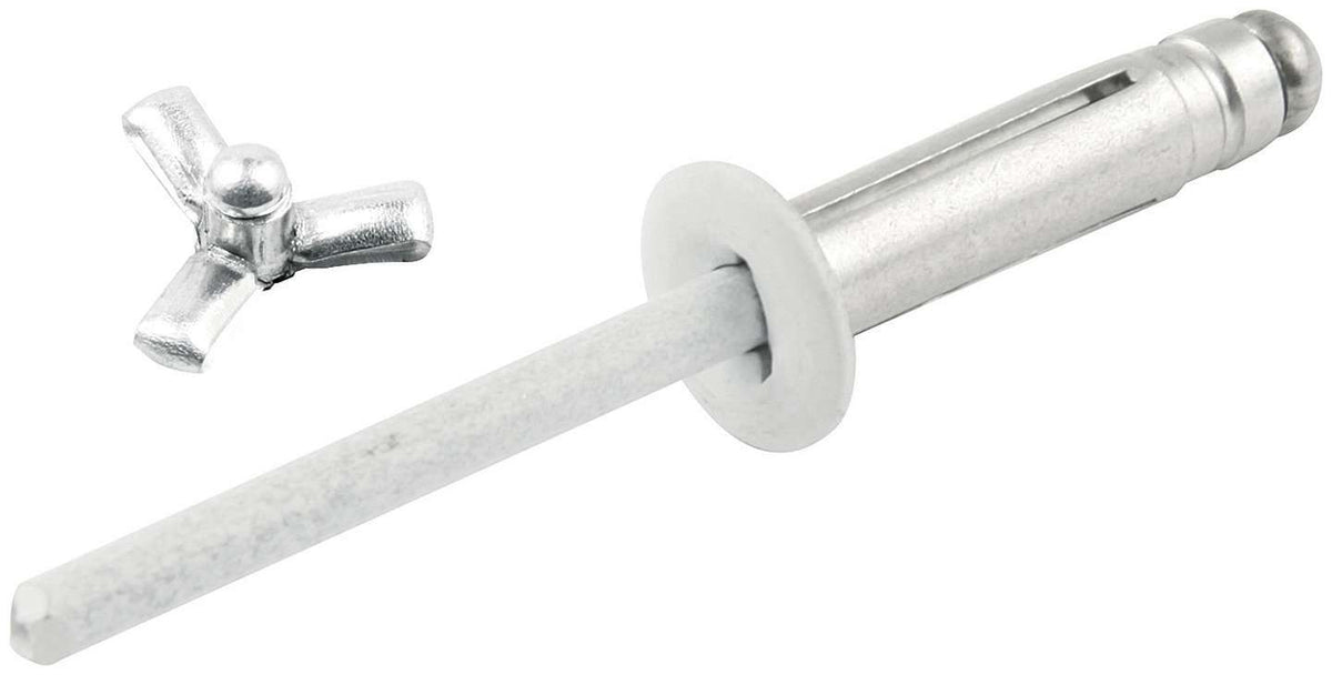 Sm Hd Rivet 250pk White Flange Type - ALL18080