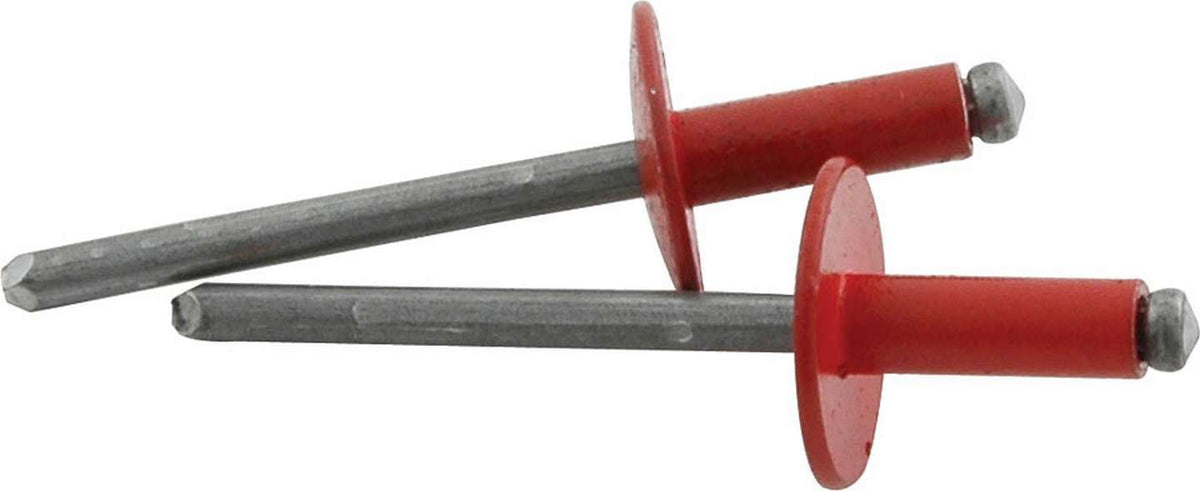 Lg Hd Rivet 250Pk Red - ALL18162