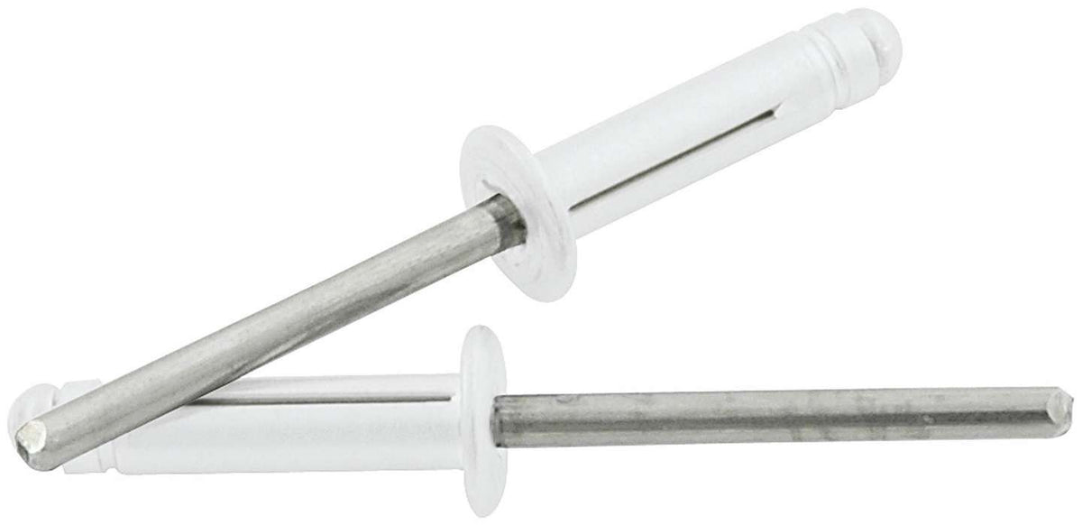 Md Hd Rivet 250Pk Silver Flange Type St Mandrel - ALL18185