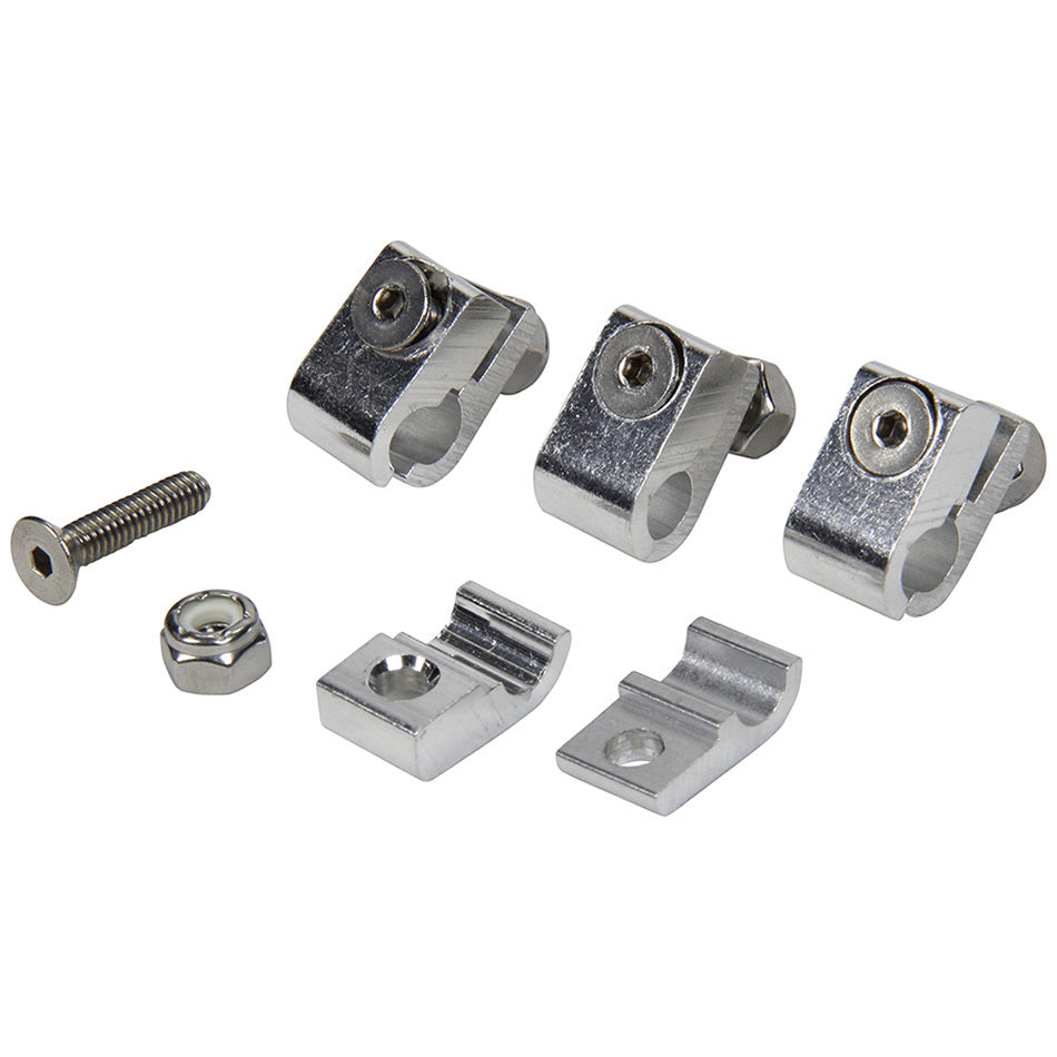 2pc Alum Line Clamps 1/4in 4pk - ALL18321