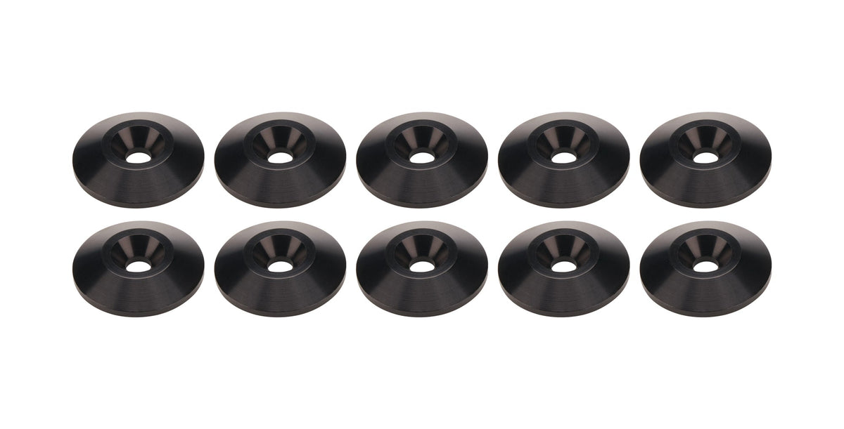 Countersunk Washer Black #10 10pk - ALL18661