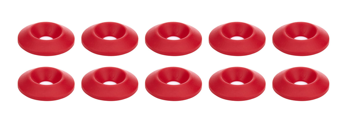 Countersunk Washer Red 10pk - ALL18692