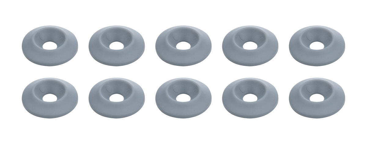 Countersunk Washer Silver 10pk - ALL18695