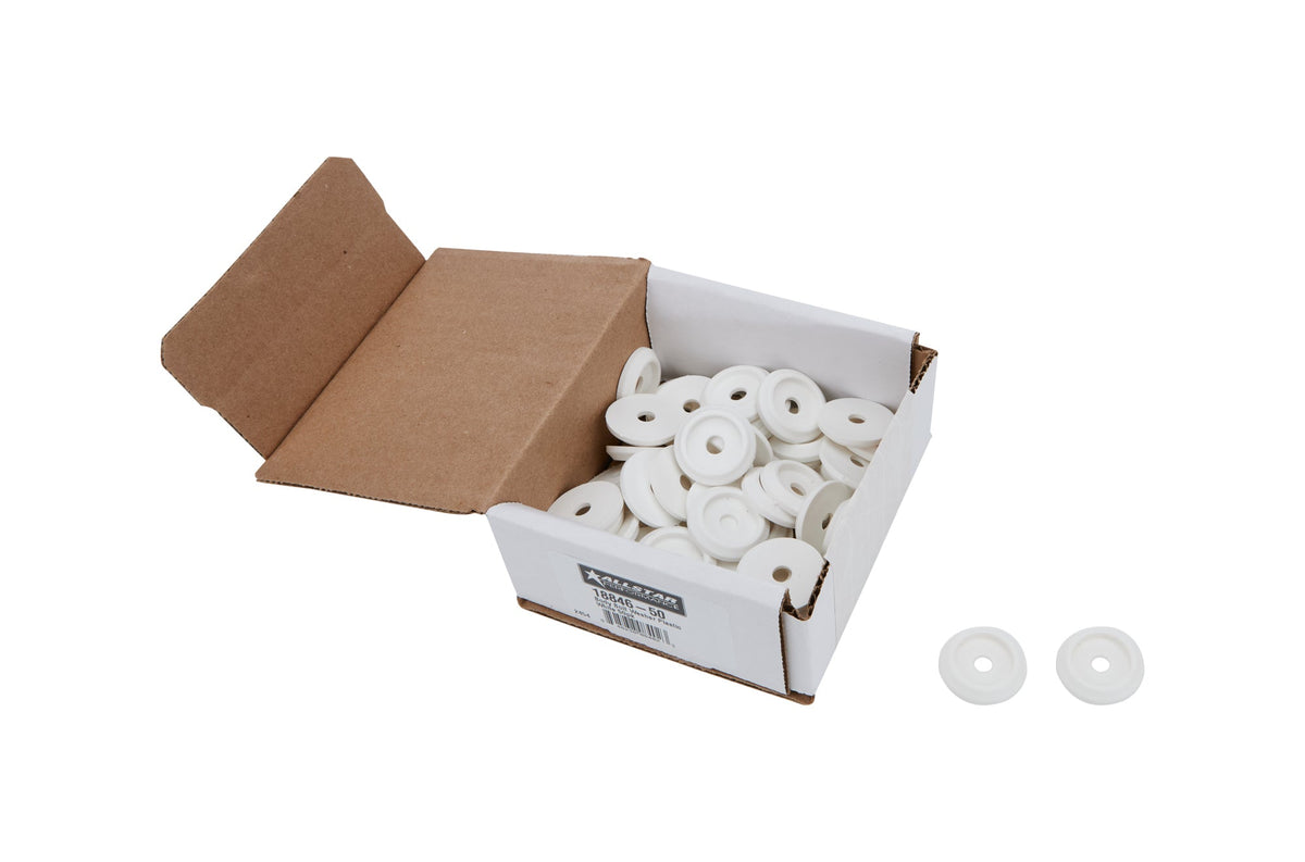 Body Bolt Washer Plastic White 50pk - ALL1884650