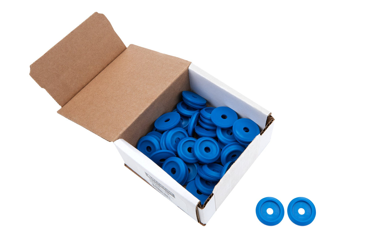 Body Bolt Washer Plastic Blue 50pk - ALL1884850