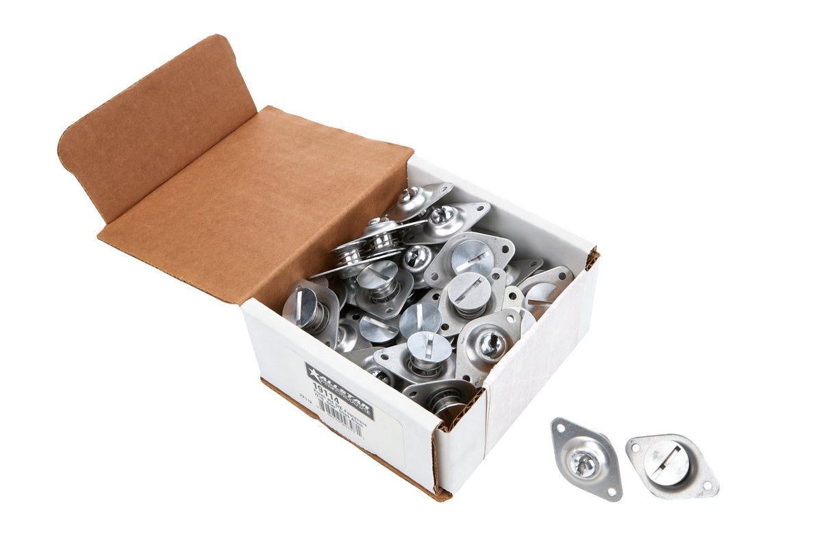 Flush Hd S/E Fasteners 7/16 .500in 50pk Alum - ALL19114