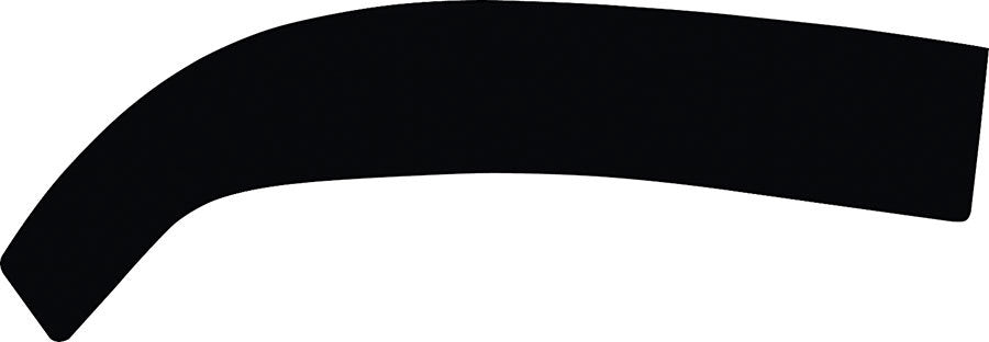 Lower Nose Support MD3 Black 3/8in Plastic - ALL23064