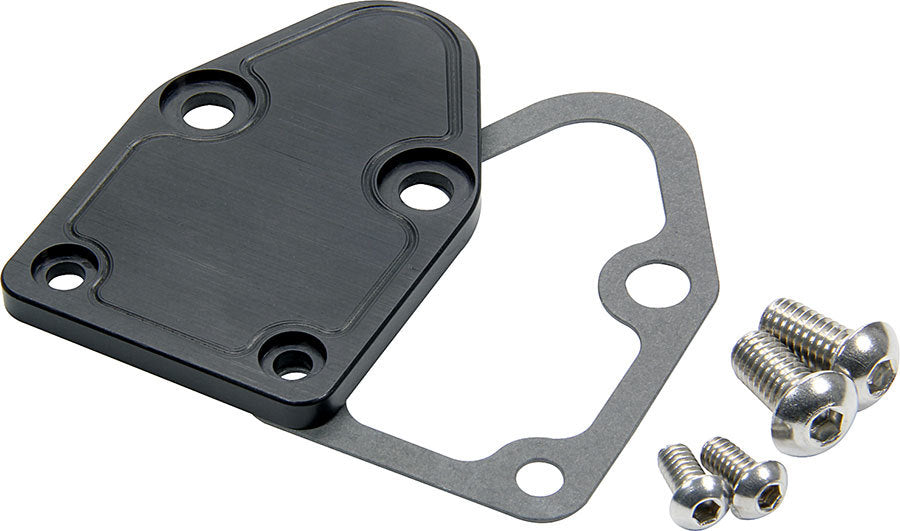 SBC F/P Block Off Plate Black - ALL40306