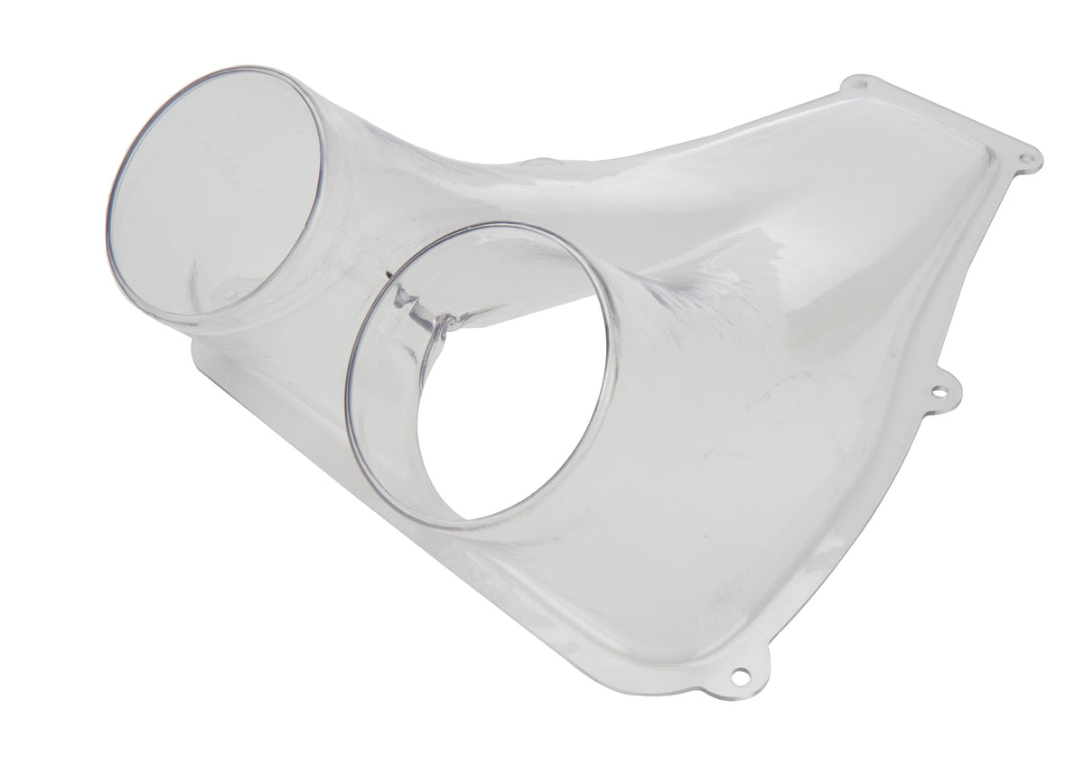 Brake Duct Teardrop Clear Double Hole - ALL42144