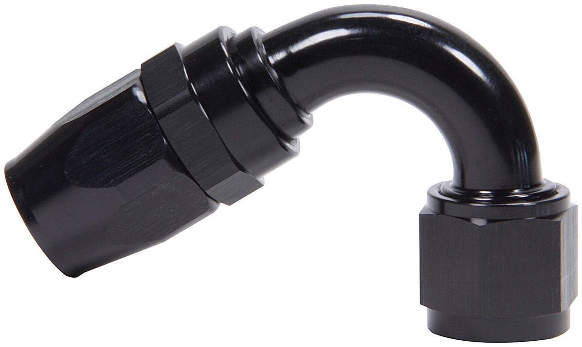 Hose End 120 Degree -10 Black - ALL48279