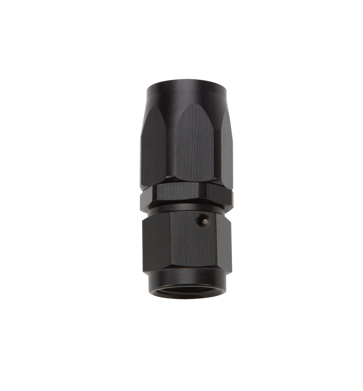 Reusable Hose End Black Straight -6 - ALL49312