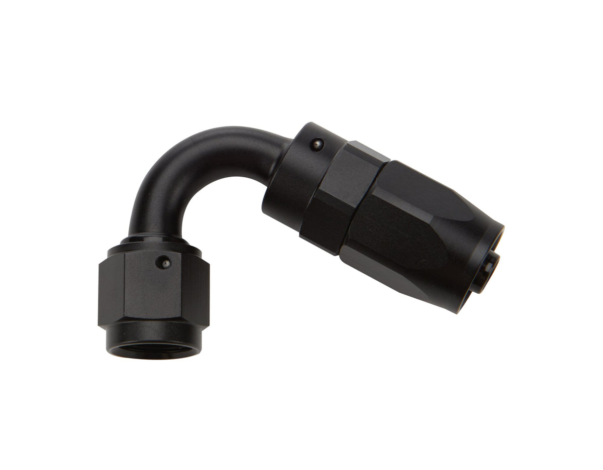 Reusable Hose End Black 120 Deg Elbow -6 - ALL49362