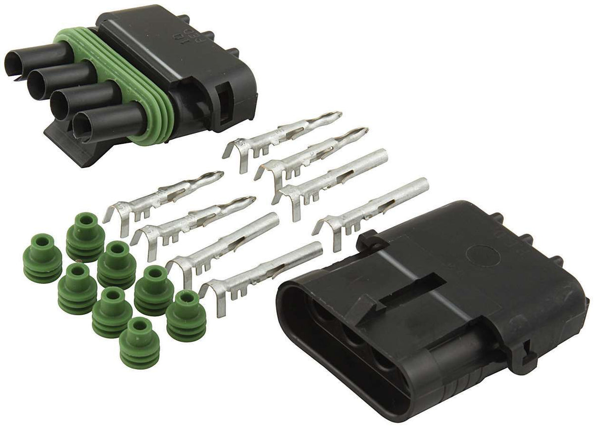 4-Wire Weather Pack Connector Kit Flat - ALL76268