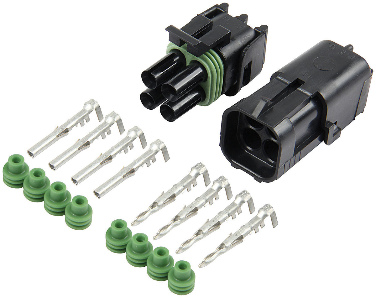 4-Wire Weather Pack Connector Kit Square - ALL76269