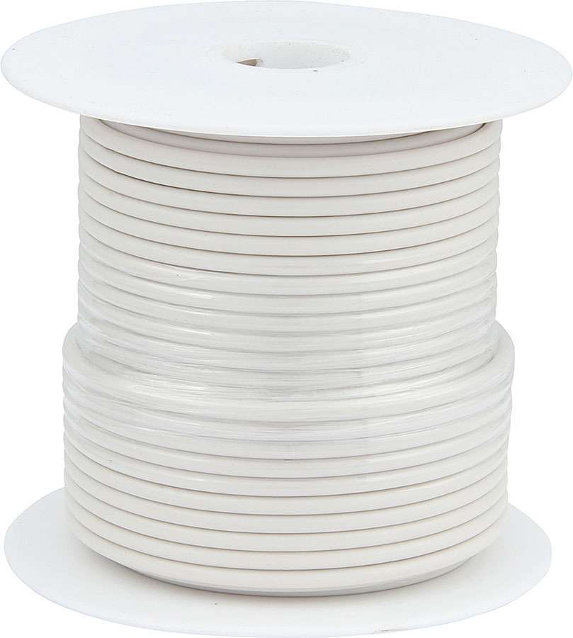 14 AWG White Primary Wire 100ft - ALL76552