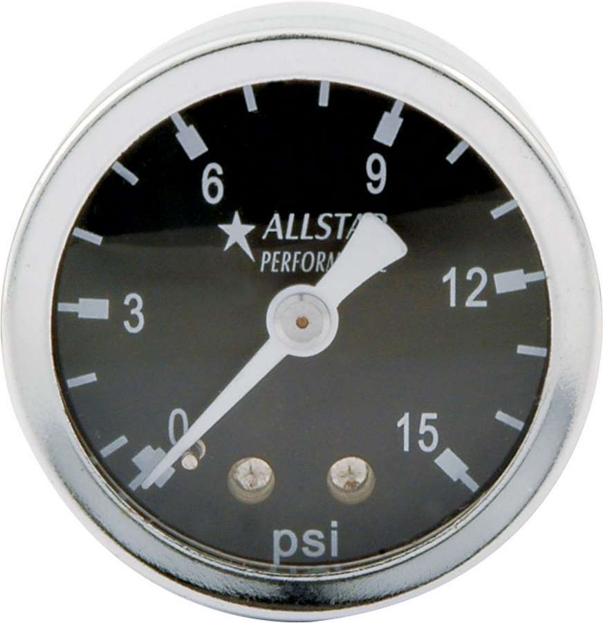 1.5in Gauge 0-15 PSI Liquid Filled - ALL80200