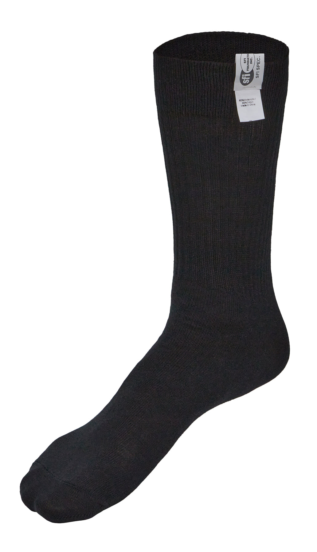Socks Pair SFI 3.3 Thick F/R Black Size 6-7 - ALL926411