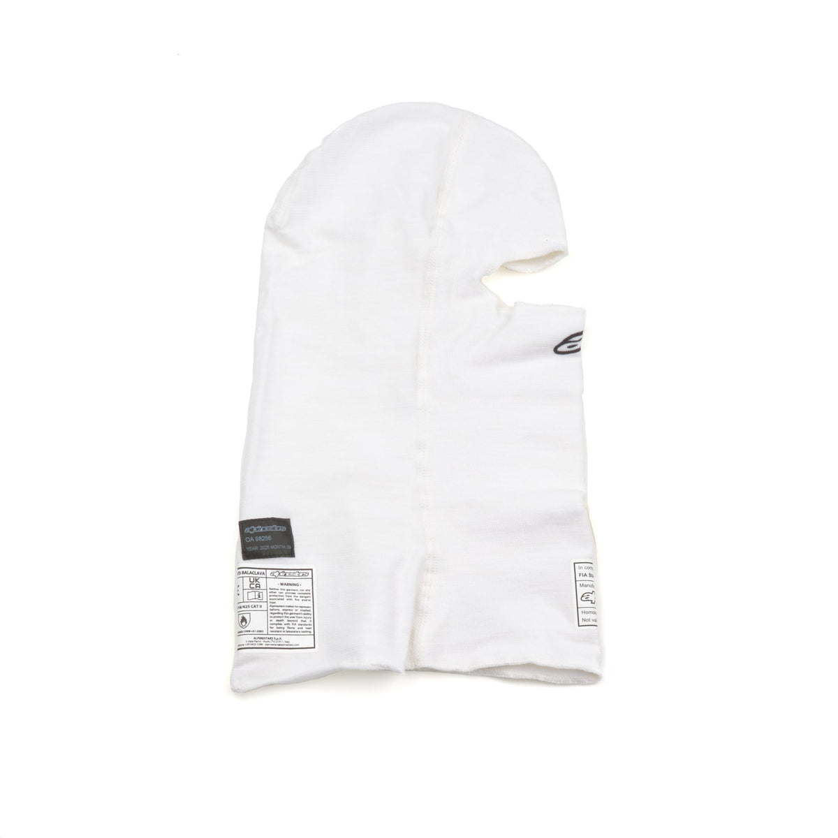 Balaclava EVO V3 White FIA / SFI - 475012620OS