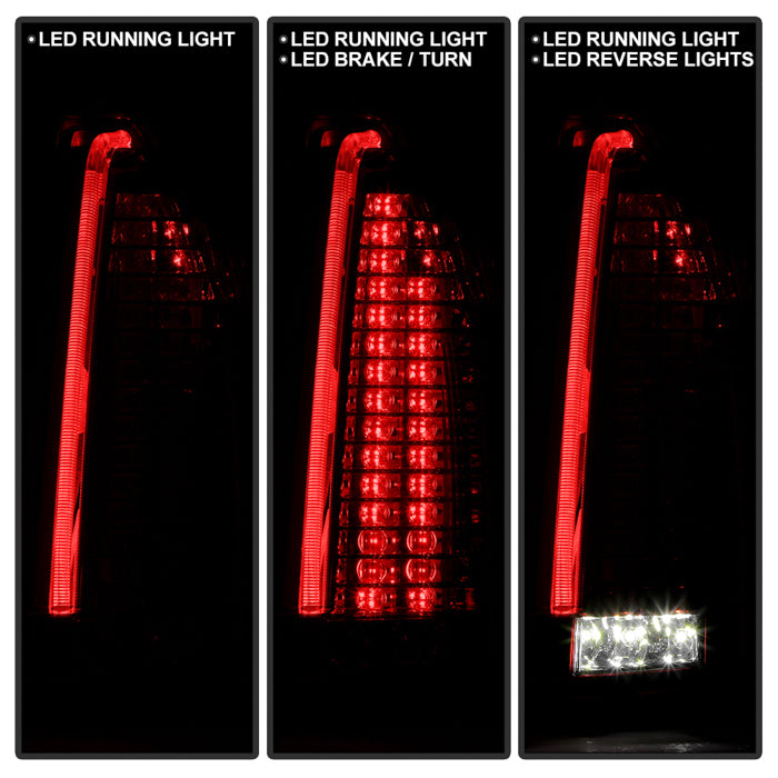 SPYDER xTune 08-13 Cadillac CTS Full LED All Red Tail Light - OE Right (ALT-JH-CACTS08-OE-LED-R) 9960345