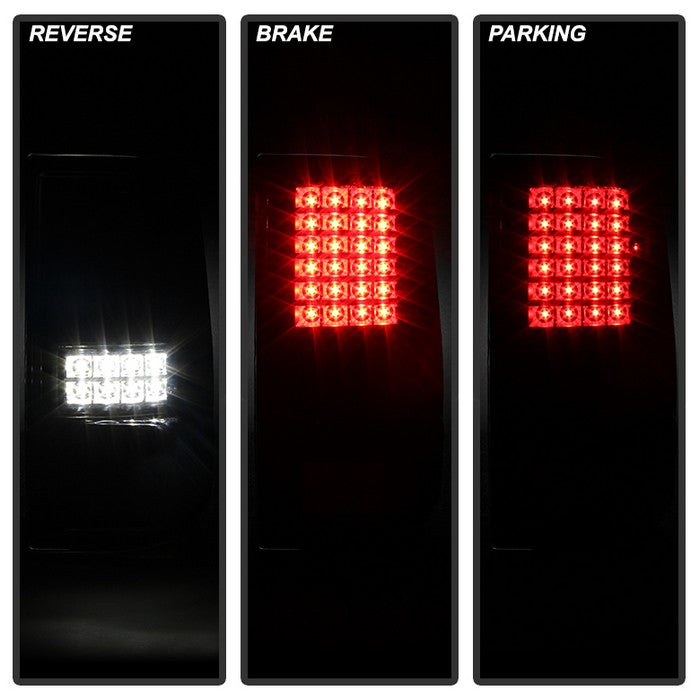 FR SPORT SPYDER Xtune Ford F150 Styleside 04-08 LED Tail Lights Red Clear...