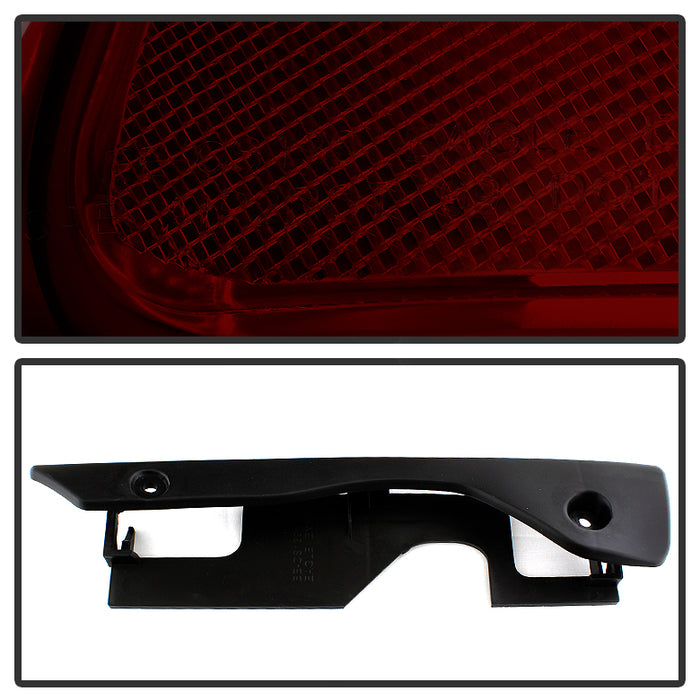FR SPORT SPYDER Xtune Jeep Grand Cherokee 1999-2002 OEM Style Tail Lights Red Smoked...