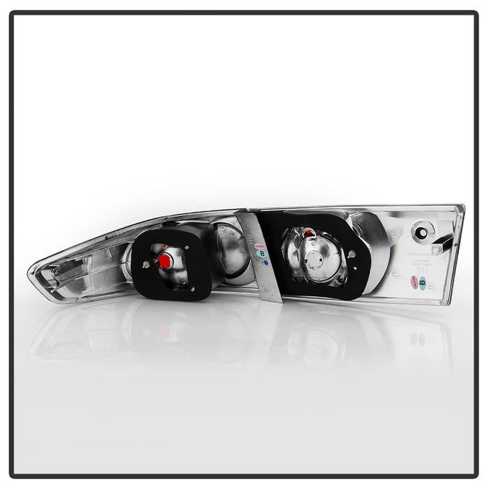 Spyder Honda Accord 03-05 4Dr Euro Style Tail Lights Black ALT-YD-HA03-4D-BK 5003980