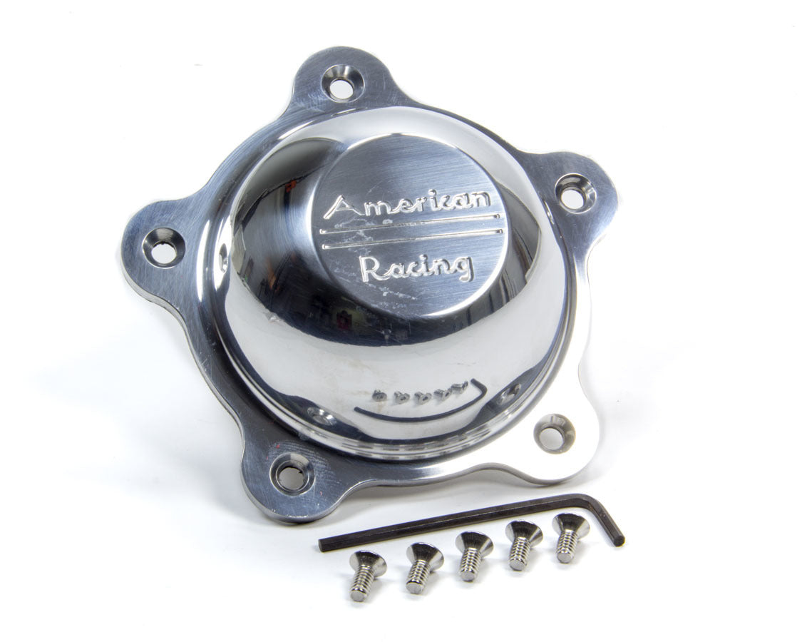 Short Polished Alum Center Cap w/Logo Each - 3505293