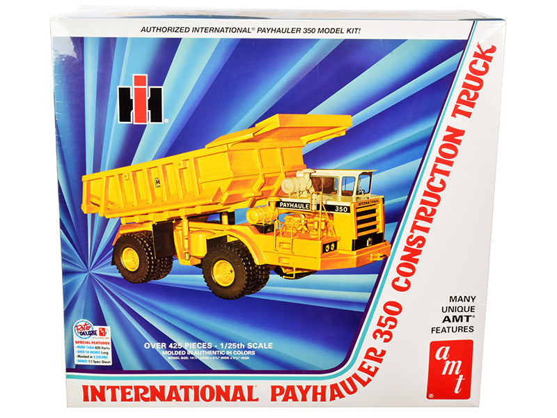Skill 3 Model Kit International Payhauler 350 Construction Dump Truck 1/25 Scale Model by AMT free shipping USA