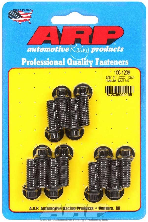 Header Bolt Kit - 12pt. 3/8 x 1.00 UHL (12) - 1001209