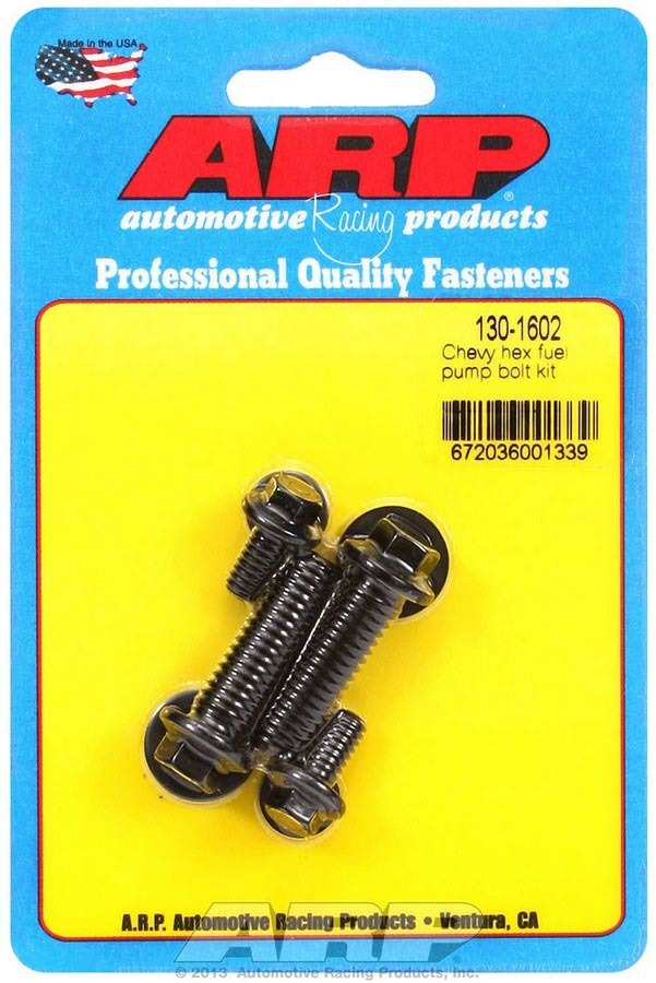 Chevy Fuel Pump Bolt Kit - 6pt. - 1301602