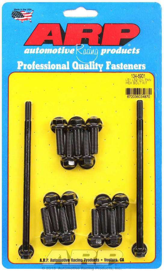 LS1/LS2 Oil Pan Bolt Kit 6pt. - 1346901