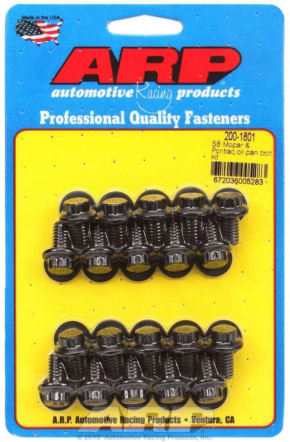 SBM Oil Pan Bolt Kit - 12pt. - 2001801