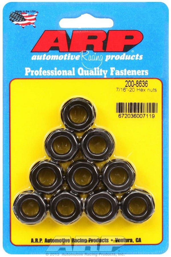 Hex Nuts - 7/16-20 (10) - 2008636