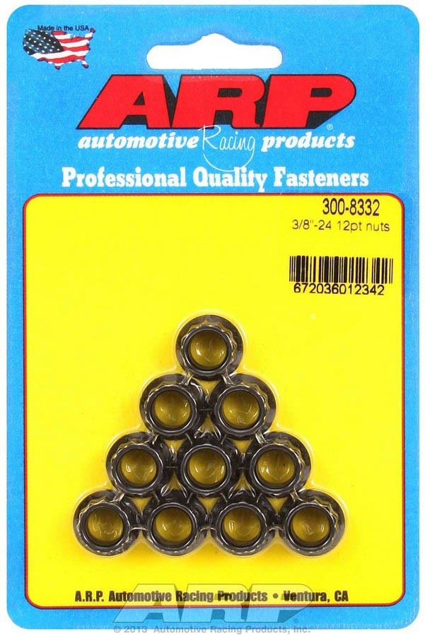 3/8-24 12pt. Nuts (10) - 3008332