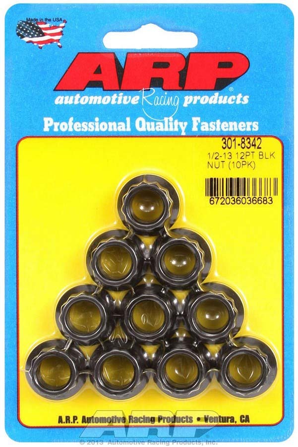 1/2-13 12pt Nut Kit 10pk - 3018342