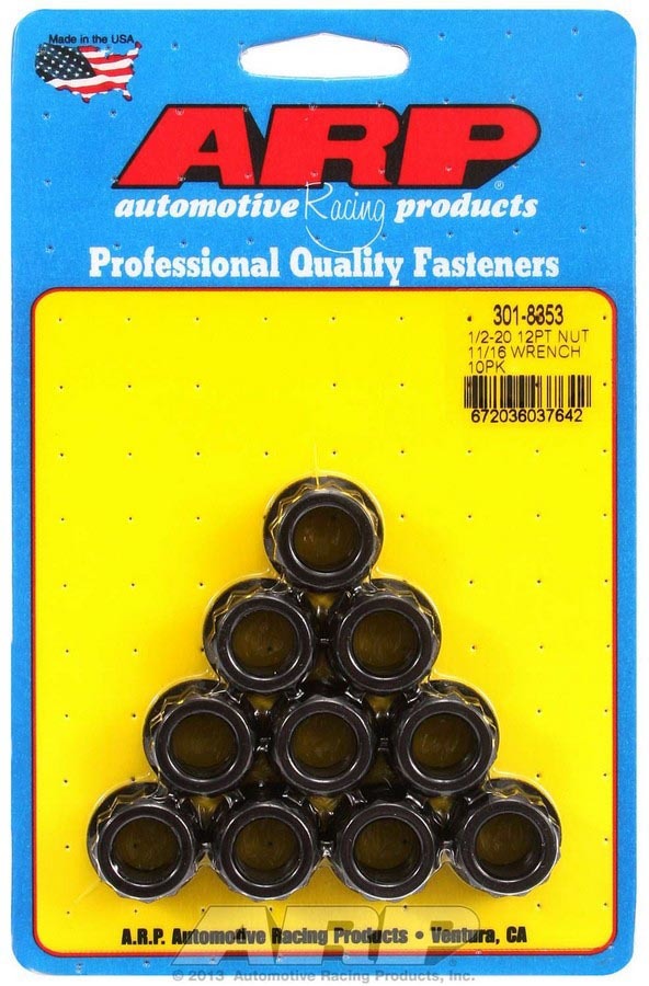 1/2-20 12pt Nuts (10pk) - 3018353