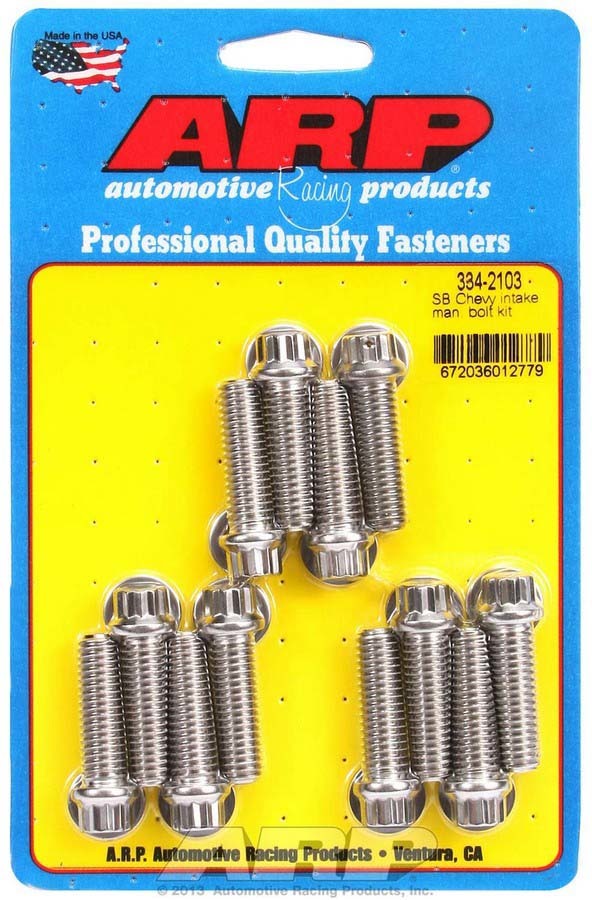 SBC Intake Bolt Kit - 3342103