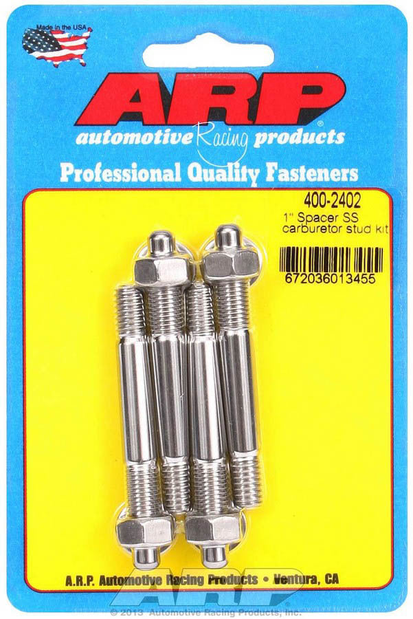 S/S Carburetor Stud Kit 5/16in x 2.700in OAL - 4002402