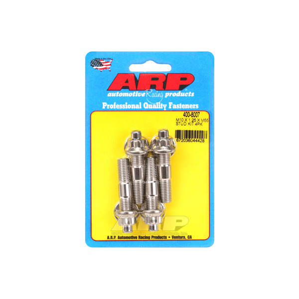 Stud Kit - Broached 4pk 10mm x 1.25 x 55mm - 4008007