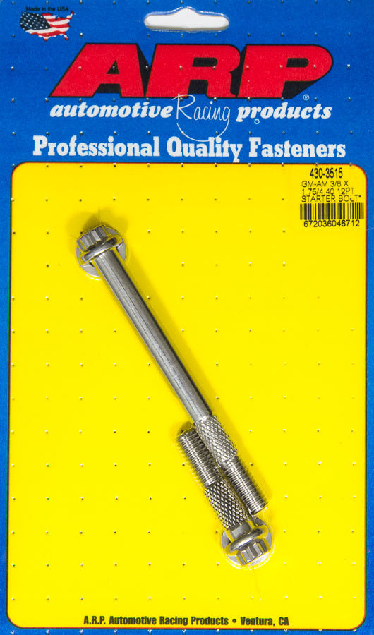 S/S Starter 12pt Bolt Kit - 4303515