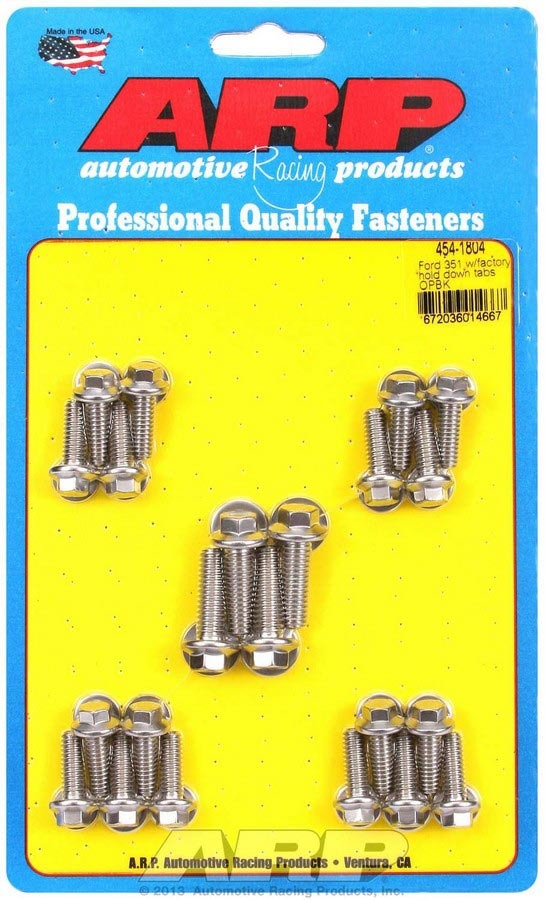 SBF Oil Pan Bolt Kit - 4541804