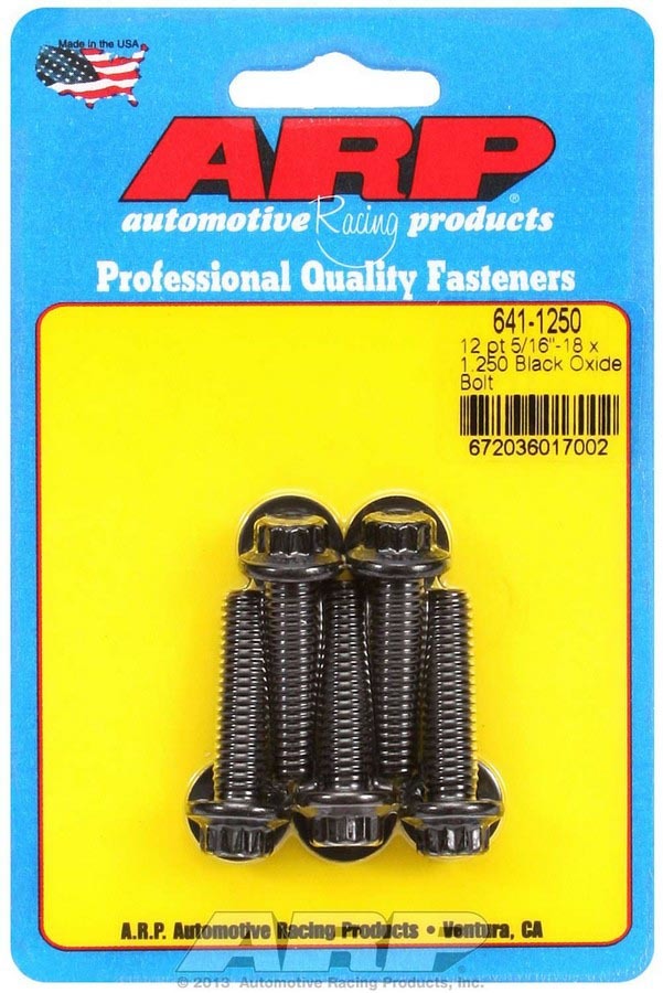 Bolt Kit - 12pt. (5) 5/16-18 x 1.250 - 6411250