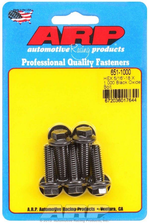 Bolt Kit - 6pt. (5) 5/16-18 x 1.000 - 6511000