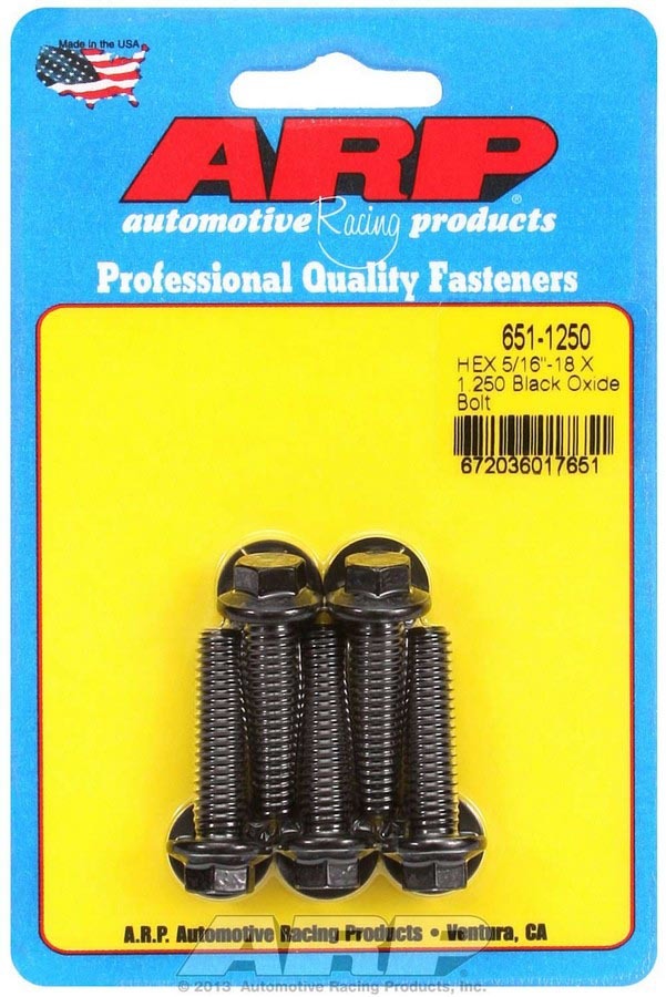 Bolt Kit - 6pt. (5) 5/16-18 x 1.250 - 6511250